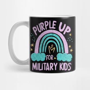 Purple Up For Military Kids Military Child Month Mug